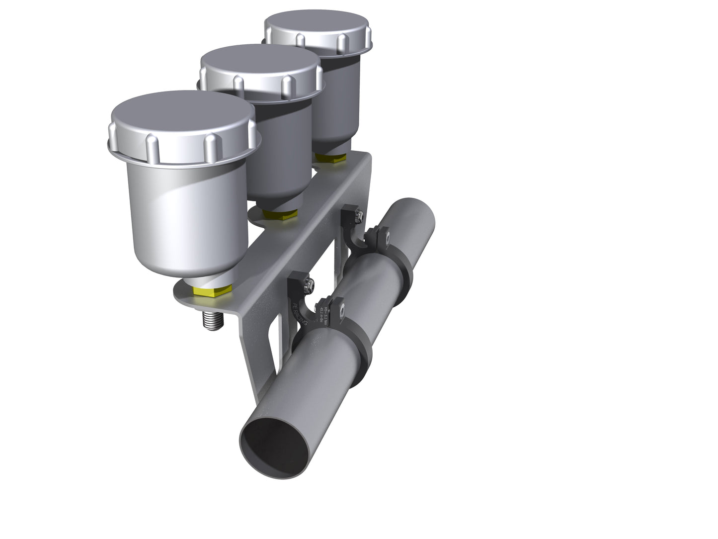 Tube to Panel Mounting Bracket Clamp